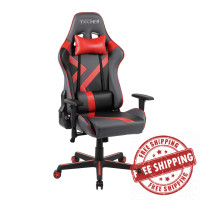 Techni Mobili RTA-TS70-RED Techni Sport TS-70 Office-PC Gaming Chair, Red
